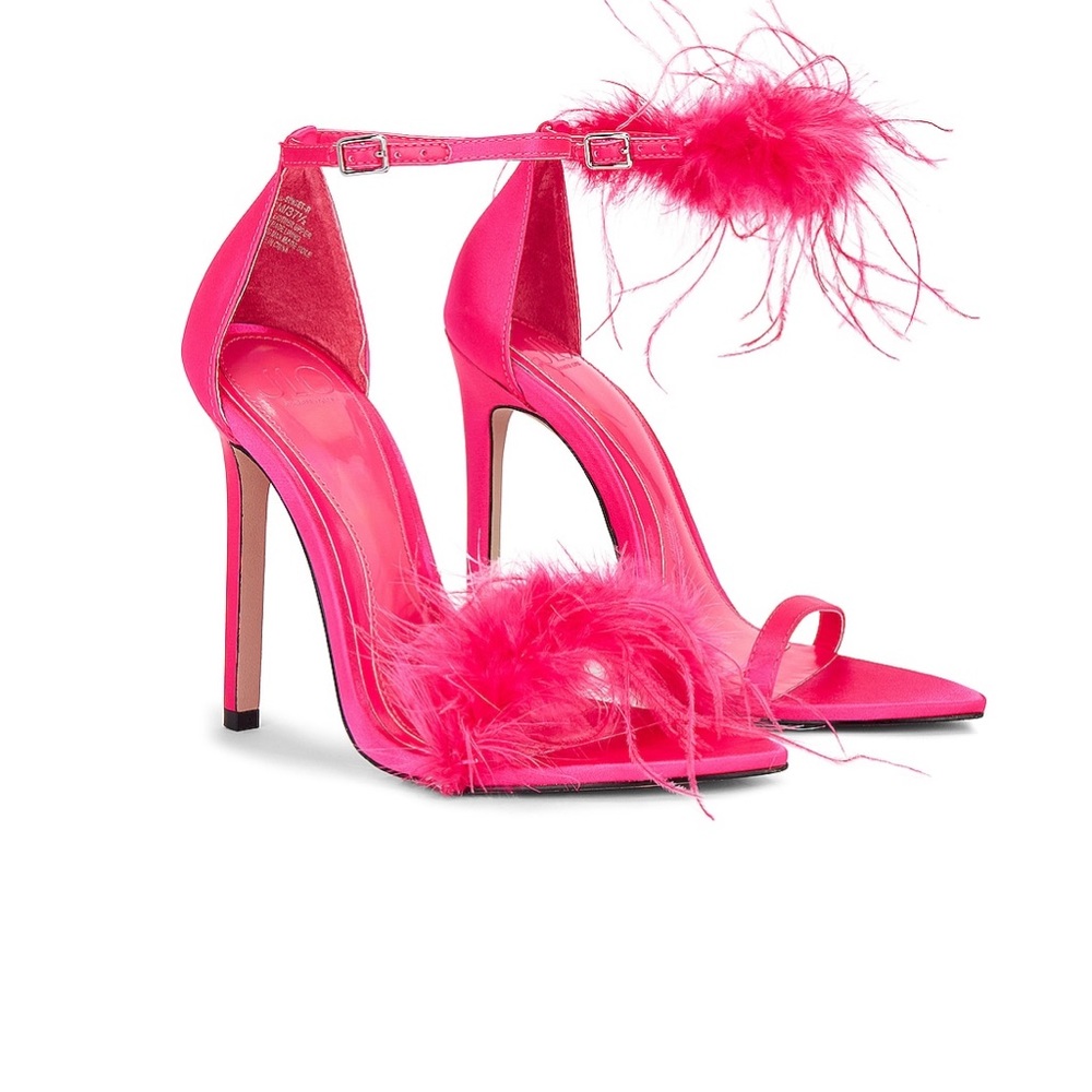 JLo x Revolve Sandal in Lollipop brand new worn once for a few hrs.